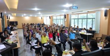 ประชุมคณะกรรมการพัฒนาเทศบาลเมืองปากช่อง ร่วมกับ ประชาคมเมืองเมืองปากช่อง