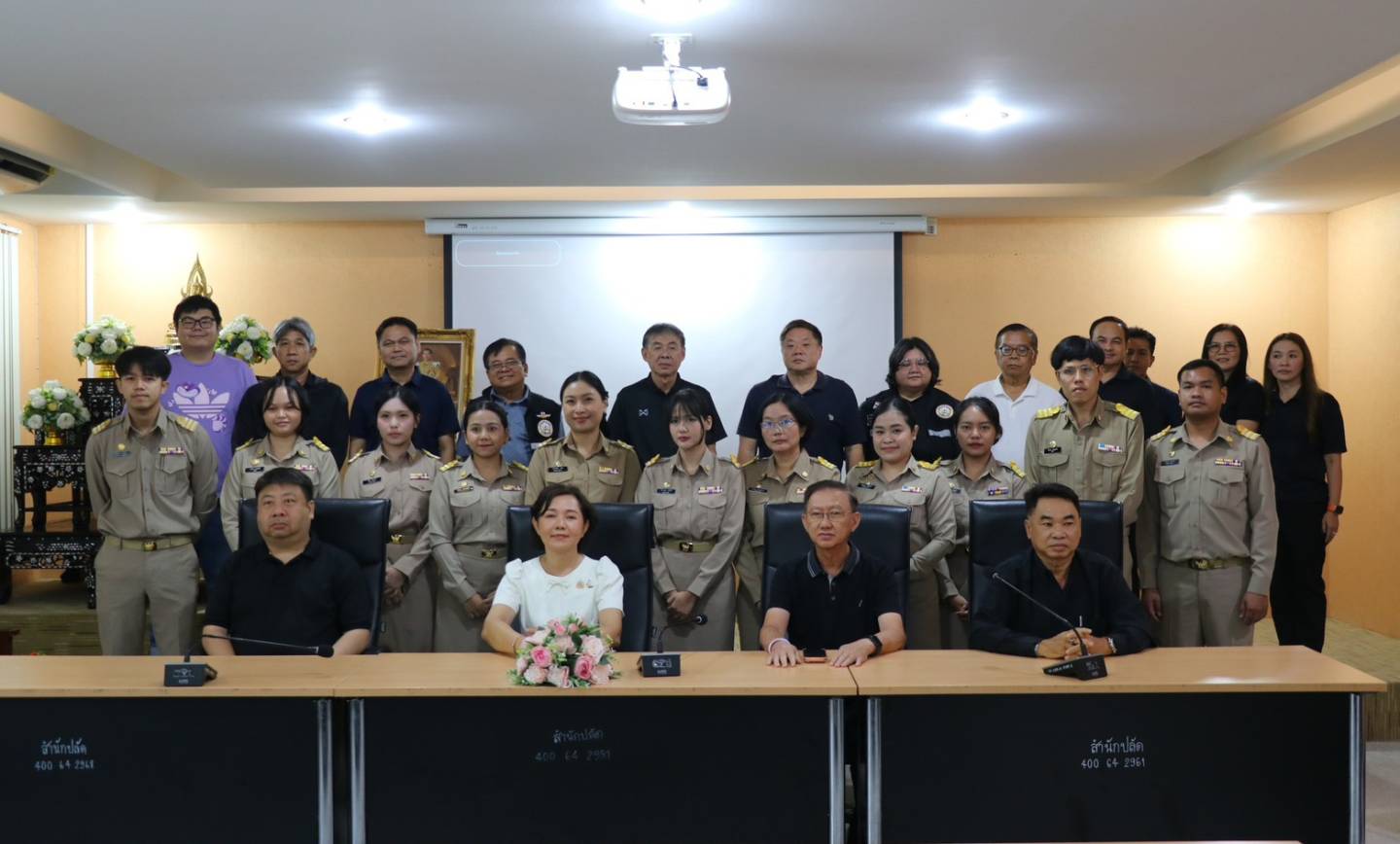 ต้อนรับพนักงานซึ่งได้รับการบรรจุเป็นข้าราชการขององค์กรปกครองส่วนท้องถิ่น ในสังกัดของเทศบาลเมืองปากช่อง