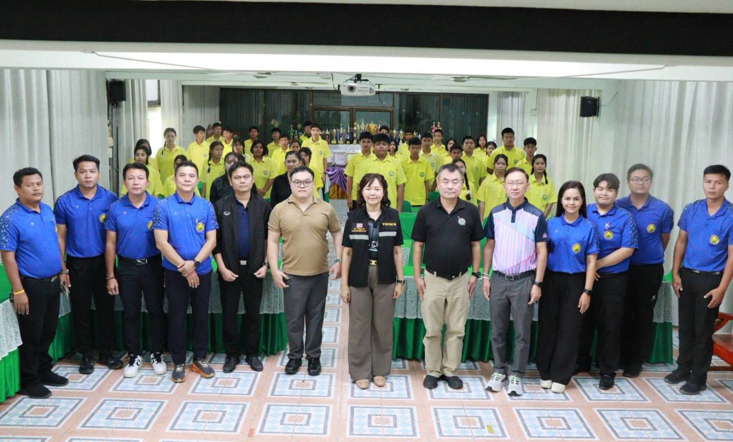 กิจกรรมอบรมฝึกซ้อมแผนป้องกันภัย “หนี ซ่อน สู้” ในสถานศึกษา