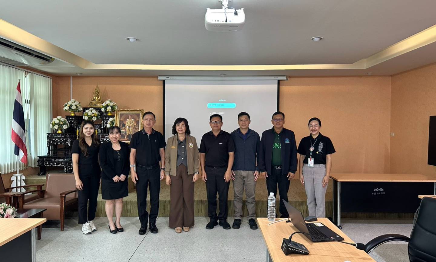 ประชุมการจัดทำข้อเสนอโครงการของบประมาณจากกองทุนสิ่งแวดล้อม
