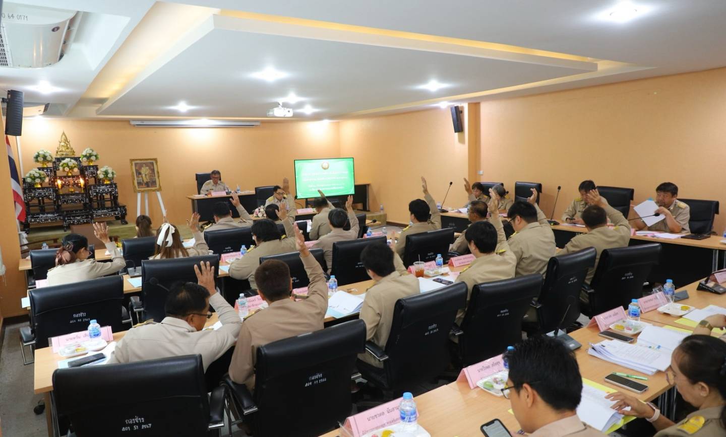 ประชุมสภาเทศบาลเมืองปากช่อง สมัยวิสามัญ สมัยที่ 1 ประจำปี 2569